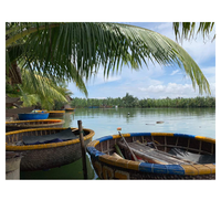 Vigi Farm Ivy Bambus-Korbboot – Top-Preis in Vietnam für Seen & Flüsse