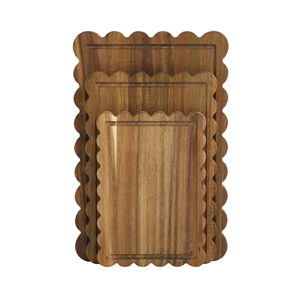 Planche à découper en bois d'aspect naturel, design unique pour la cuisine, la cuisson et la décoration intérieure, vente en gros abordable en provenance du Vietnam - Product Image 2