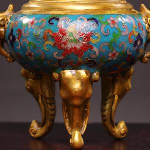 Quemador de Incienso de Latón Real Colorido para Decoración Religiosa del Hogar, Difusor de Aroma Natural - Product Image 2