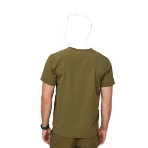 ชุดยูนิฟอร์มสครับทางการแพทย์ชุดคอตตอนทางการแพทย์ชุดผ้าฝ้าย100% ชุดสครับทางการแพทย์ - Product Image 4