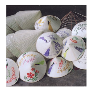 Chapeau conique vietnamien Non La en soie, édition artisanale, pour décoration, cadeau touristique, tenue culturelle, meilleur prix de gros - Product Image 2