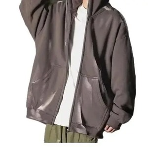 Al Aire Libre Casual polar forrado abierto Sudadera con capucha hombres primavera 2025 otoño estilo pesado chaqueta con capucha parejas Top - Product Image 3