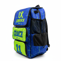 Mochila de Béisbol Premium 2026 con Compartimento para Casco, Fundas para Bates, Bolsillo para Zapatos, Cierres Reforzados Duraderos y Transpirables