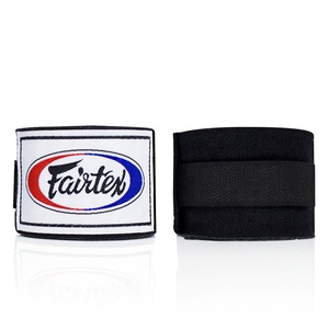 Bandages de boxe élastiques professionnels Fairtex rose pour le kickboxing, le Muay Thai, le MMA - Bandages de haute qualité - Product Image 3