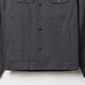 Chaqueta de cuello de PANA con cremallera personalizable del fabricante directo Ropa de nieve de estilo callejero de invierno de manga larga XS 6XL Tallas Alto ODM - Product Image 3