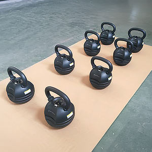 Floriey BYZF-AKB-40 Kettlebell réglable 40LB/18KG Construction en acier Durable Poignée antidérapante confortable - Product Image 6