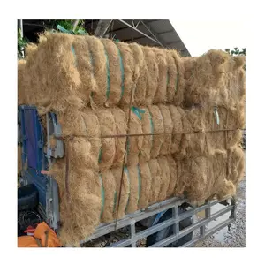 Ihracat için hazır ucuz fiyat hindistan cevizi fiber toptan tedarikçisi Vietnam coco hindistan cevizi kabuğu fiber