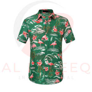Wholesale Price <b>Men's</b> T-<b>Shirt</b> Fully Printed Polyester Cotton Printed <b>Men's</b> <b>Beach</b> T-<b>Shirt</b> Custom Made Half Sleeve T-<b>Shirt</b> - Product Image 1