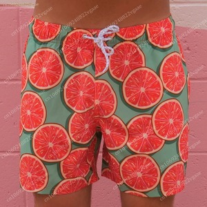 Pantalones cortos coloridos de verano para hombre 2025, pantalones cortos hawaianos informales para vacaciones en la playa para mujer, pantalones cortos transpirables para nadar, entrenamiento para niños - Product Image 6