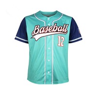 Grosir Jersey Baseball/Softball Baru Berkualitas Tinggi, Bernapas, Cetak, Cepat Kering, Custom Made 100% Polyester Unisex
