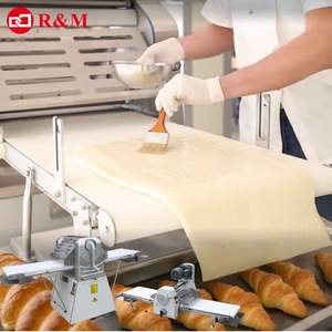 Commercial Industrial Folding Cheap Dought <strong>Bakery</strong> Electric Turkish Baklava Phyllo Dough Sheeter <strong>Machine</strong> for Croissant Pita Bread - Product Image 2