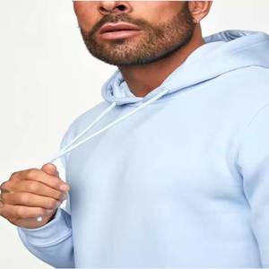 เสื้อกันหนาวมีฮู้ดสำหรับฤดูหนาวแนวสตรีทเทอร์รี่สีทึบเป็นมิตรกับสิ่งแวดล้อม - Product Image 4