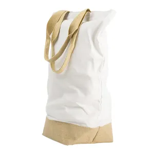 Borsa Personalizzata in Cotone e Juta, Borse Promozionali Personalizzabili con Accessori Marini - Product Image 4