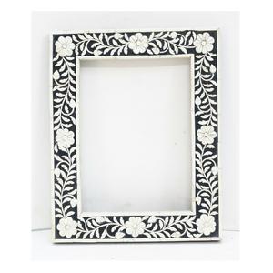 กระจกติดผนังฝังกระดูกทำด้วยมือคุณภาพสูงกรอบตกแต่งฝังมุกแม่สไตล์ทันสมัยสำหรับตกแต่งบ้าน - Product Image 3