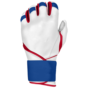 Puño largo profesional piel de cabra cuero béisbol/softbol guantes de bateo Unisex puño elástico personalizable de alta calidad - Product Image 3