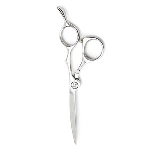 Ciseaux de coupe de cheveux personnalisés métal acier lames droites 6 pouces coiffure coupe de cheveux ciseaux de barbier - Product Image 5