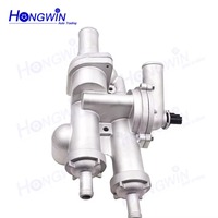 Boîtier de thermostat en aluminium et câble 68003582AB pour Chrysler 200 Sebring Dodge Avenger Caliber Journey J-eep Compass 55111017AC