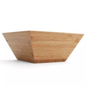 Mango/Acacia Wood 100% Natural <b>Square</b> Shape Salad Bowl Home and Kitchen Dinnerware <b>Sets</b> <b>Dinner</b> <b>Set</b> Wholesale - Product Image 3