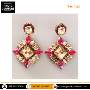 Pendientes colgantes de topacio y arcoíris para mujer y niña, piedras, hecho a mano, para fiesta y Noche - Product Image 2