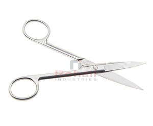 Ciseaux à Iris dentaire droit 3.5 ''ciseaux chirurgicaux en tissu de gomme - Product Image 6