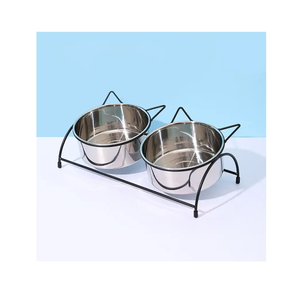 Exclusive Quality Metal Dog Food Bowl <b>Stand</b> Top Handmade Customized Metal Design Food Storage Bowl <b>Stand</b> - Product Image 1