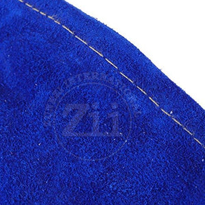 Guantes de Soldadura de Cuero Más Vendidos, Forro Polar, Protección Contra Salpicaduras de Metal Fundido, Compatibles con TIG/MIG, Protección para el Pulgar, Personalizables - Product Image 5