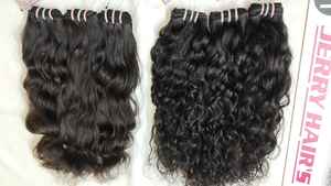 Distributeurs en gros d'extensions de cheveux de trame Indian Temple Remy perruques frontales à fermeture Machine double trame de cheveux - Product Image 2