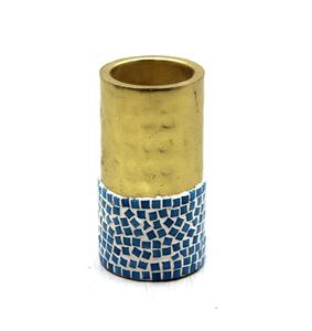 Impressionnant bougeoir en fer décoratif couleur cuivre bougeoir de Style moderne pour la décoration de la maison et de la fête - Product Image 2