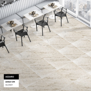 Carreaux de porcelaine en céramique de conception moderne haute résolution, épaisseur 9 mm, pour usage scolaire, murs et sols, garantie 5 ans - Product Image 1