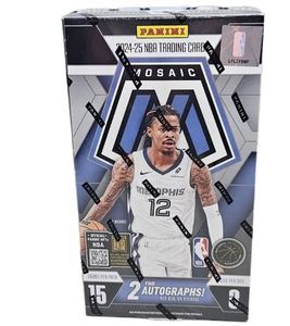 กล่องการ์ดบาสเก็ตบอล Panini Mosaic ปี 2024 25 ชิ้น ของแท้จากโรงงาน ซีลโรงงาน ราคาขายส่ง - Product Image 3