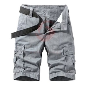 Pantalones Cortos Cargo de Alta Calidad para Hombre, Talla Grande, con Seis Bolsillos, Resistentes al Viento y de Secado Rápido, para Trabajo y Uso Casual - Product Image 1