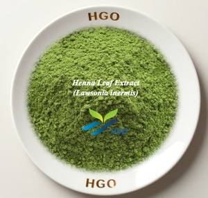HGO Fournisseur direct d'usine d'extrait pur de feuille de henné naturel (Lawsonia inermis) Spécification de qualité alimentaire Ratio d'extraction 10:1 - Product Image 1