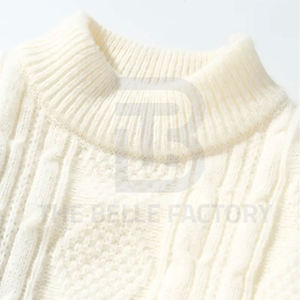 Recién llegado de fábrica, suéteres de hombre Premium de diseño personalizado de la mejor calidad, suéteres ajustables de patrón sólido para invierno de talla grande - Product Image 3