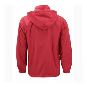 Chaqueta cortavientos de fútbol informal para hombre, chaqueta de diseño con cremallera completa, resistente al agua, azul, venta directa de fábrica para invierno - Product Image 2