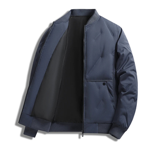 Chaqueta Acolchada Ligera de Lona para Hombre con Capucha, Diseño Transpirable para Invierno, Color y Talla Personalizables, Alta Calidad - Product Image 4