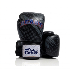 Gants de boxe Fairtex X Beast édition limitée, design de qualité supérieure, fermeture à boucle, gants de MMA durables, cuir véritable - Product Image 2