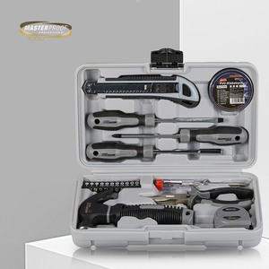Boîte à outils d'entretien domestique avec étui <span class=keywords><strong>de</strong></span> rangement robuste, kits d'outils à main généraux - Product Image 1