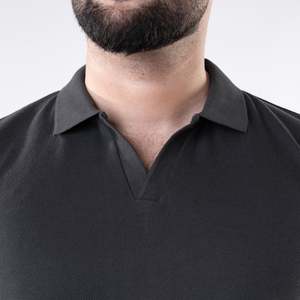 เสื้อโปโลผู้ชายขายส่ง ผ้ายืด ระบายอากาศดี จากโรงงานโดยตรง - Product Image 5