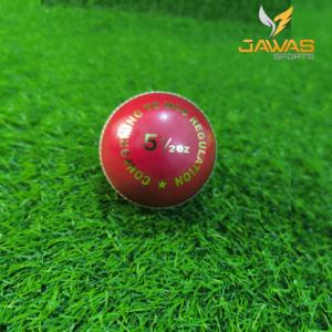 Ballon de cricket en cuir véritable cousu à la main, 4 pièces, avec une adhérence supérieure, durable - Product Image 5
