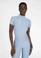 T-shirt de base pour femmes athlètes équitation, manches courtes légères, tissu extensible respirant, haut d'équitation, service OEM