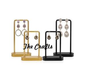 Iron Black And Gold Color <b>Jewelry</b> Display Stand For Hanging <b>Jewelry</b> Exclusive Quality Decorative <b>Jewelry</b> Stand - Product Image 1