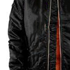 Blouson Bomber Sigma Noir Varsity Printemps Imperméable Respirant Réversible Lettres Grecques de Fraternité Coupe Classique Décontractée Coupe-Vent - Product Image 2