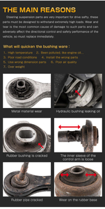 طقم تثبيت عزم الدوران MASUMA RU-483، جلبة ذراع التعليق السفلي للتعليق الخلفي 48068-02170 لسيارة لكزس CT200H - Product Image 5