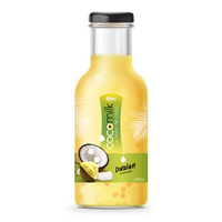 Botella De cristal De leche De Coco, 470ml, con sabor Original, proveedor De China