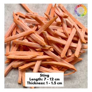 Patata dulce amarilla congelada, palitos de batata congelados IQF y batata amarilla en rodajas, batata congelada de gran oferta - Product Image 2