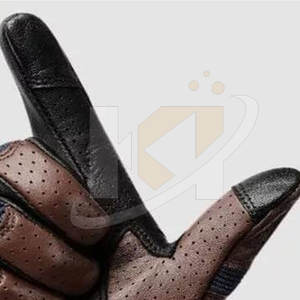 Gants de moto antidérapants Gants de sports de plein air demi-doigts Gants de moto avec logo personnalisé fabriqués au Pakistan - Product Image 6