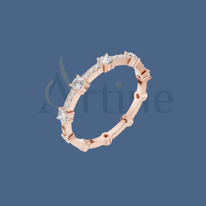 แหวนทองคำสำหรับผู้หญิงอัญมณีสำหรับแขก14K - Product Image 1