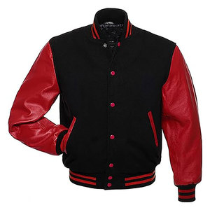 Vestes universitaires en toile, style collège, à épaules tombantes, pour hommes, fabriquées au Pakistan, en polyester/coton respirant, pour l'hiver - Product Image 2