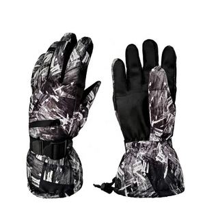 Vente en gros de gants à écran tactile en cuir imperméables isolés respirants à coque souple équipement de sport d'hiver pour la chasse en plein air - Product Image 1