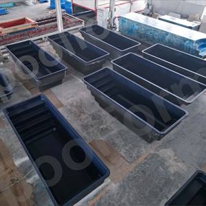 Spa de Natación Personalizado de Fibra de Vidrio Resistente a los Rayos UV y a la Corrosión para Piscina Elevada al Aire Libre, Azulejos de Mosaico para Jardín, Uso Familiar - Product Image 5